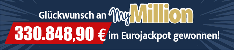Glückwunsch My-Million Gewinn